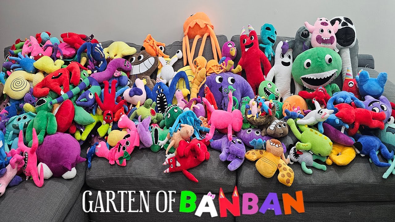 ОГРОМНАЯ коллекция плюшевых игрушек Garden of Banban! #gardenofbanban