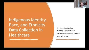 Indigenous Identity, Race, and Ethnicity Data Collection in Healthcare - MGR SJHH