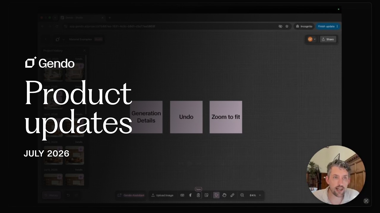 Gendo Product Updates — July 2026