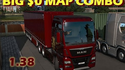 Big $0 Map Combo for ETS2 (including new South Region, Turkey, EuRoadNet) 1 minute setup guide