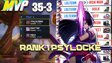 The Game That Got Me Rank 1 Psylocke