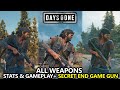 Days Gone - All Weapons (w/ Gun Stats & Gameplay) + Secret End Game Unlock