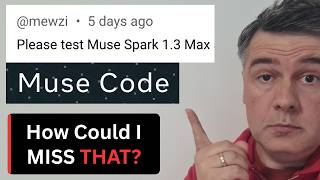 I RE-Tested Muse Spark 1.3 on MAX Level in Muse Code
