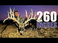 Monster whitetail unleashed scoring an incredible 260 inches  dream hunt come true