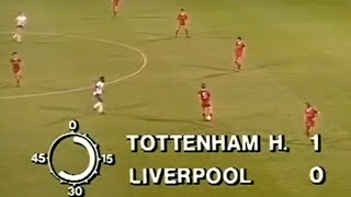 1984-85 Season Spurs v Liverpool Division 1 Game Highlights