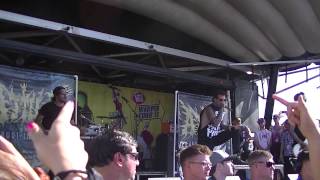 Middle Fingers Up - Attila LIVE At Vans Warped Tour 2013 (Pomona CA, 6/21)