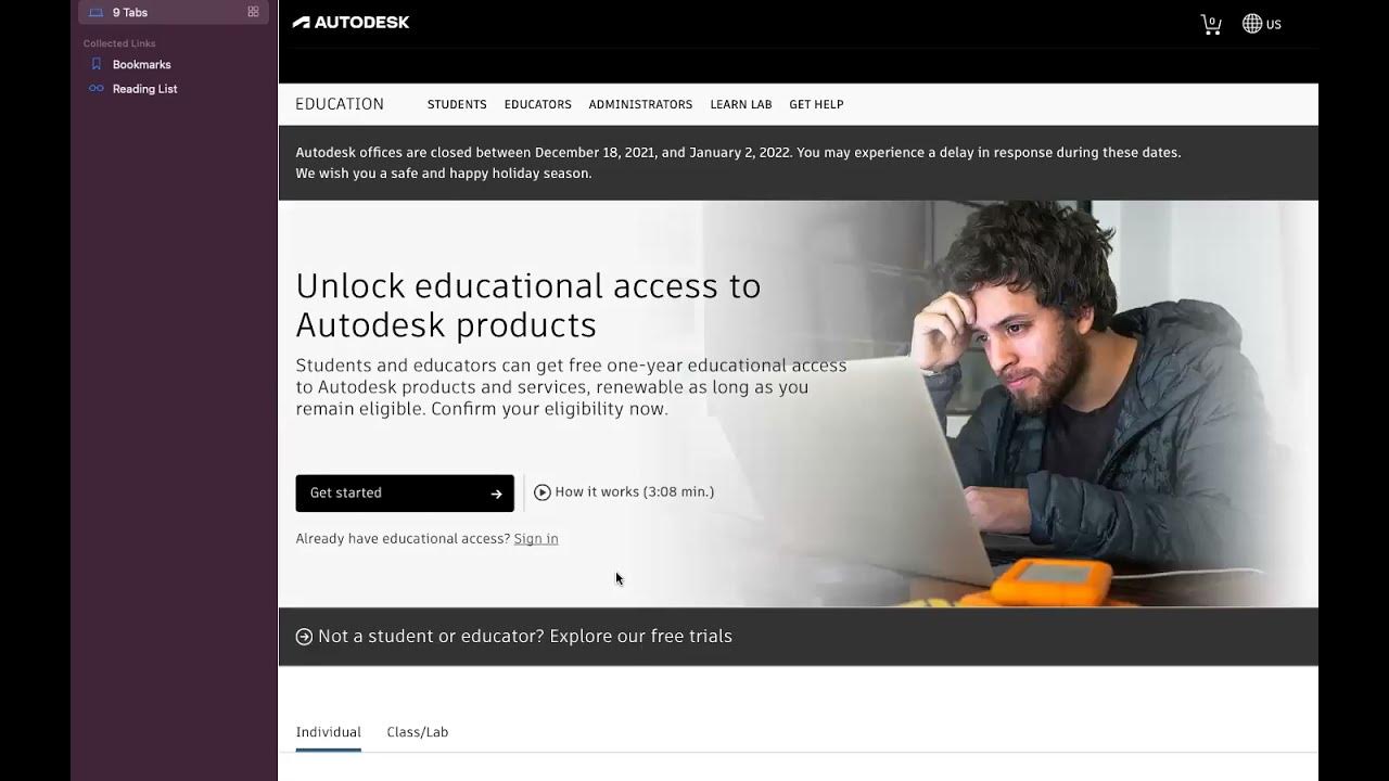 autocad-free-for-students-youtube