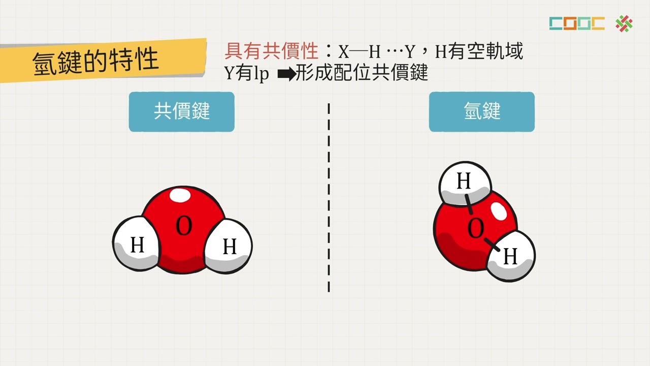 108新課綱｜高二化學｜【觀念】氫鍵