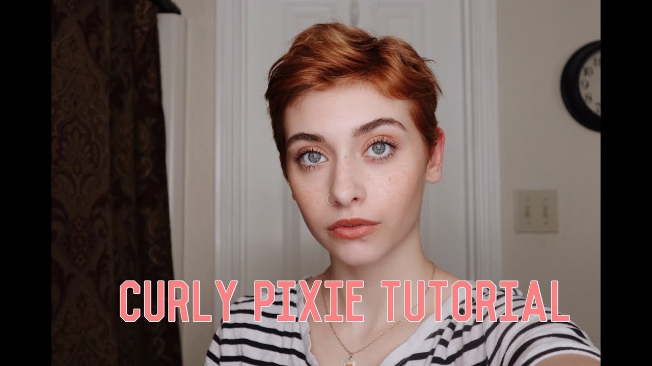 How I Style My Wavy Pixie Kenra Texturing Taffy YouTube