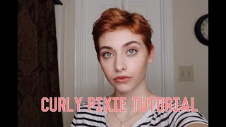 How I Style My Wavy Pixie Kenra Texturing Taffy