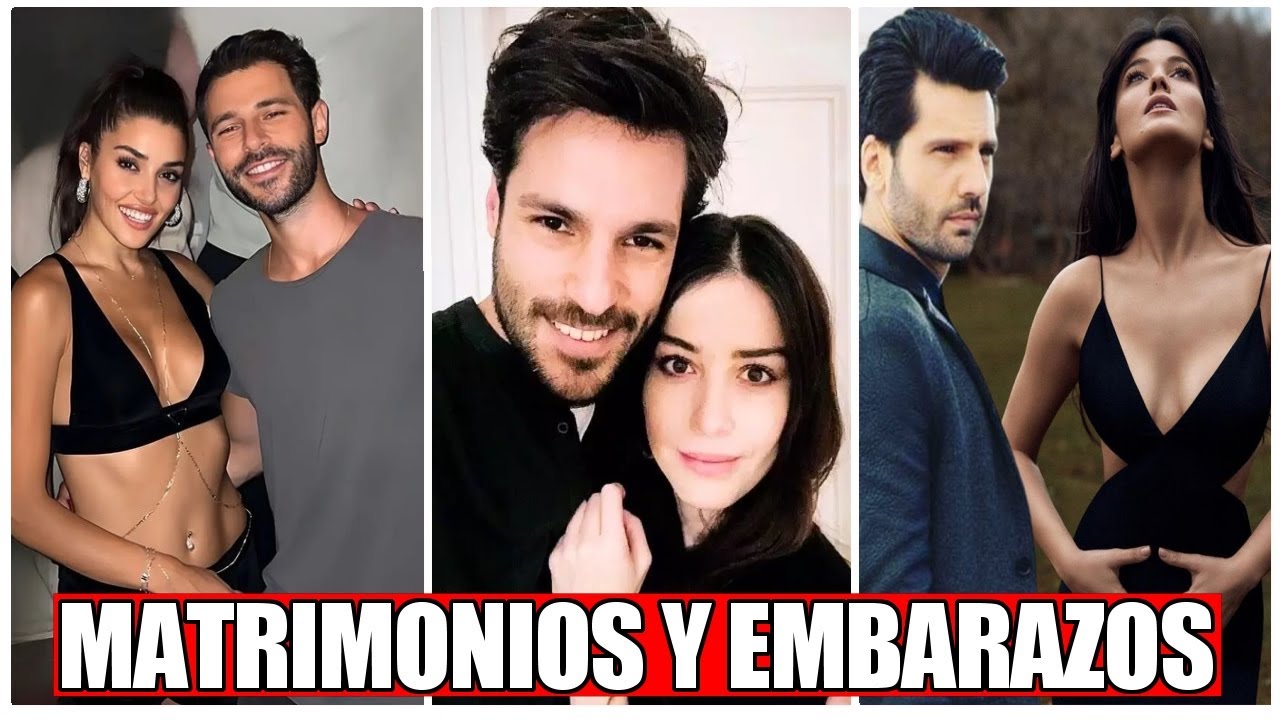 Parejas ACTUALES de los ACTORES TURCOS mas famosos