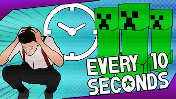 Can I Beat Minecraft If A Creeper Spawns Every 10 Seconds