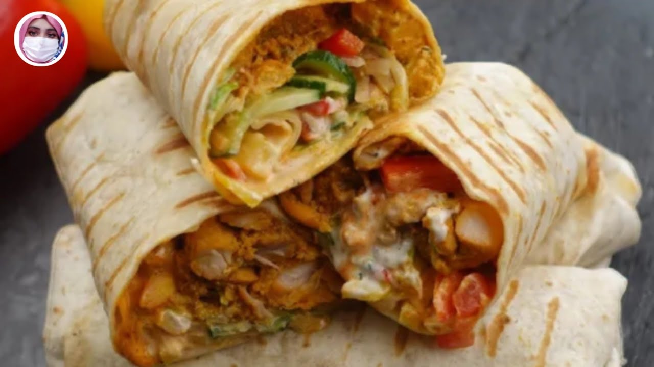 Chicken Wrap,Quick And Easy Recipe By Musarat Food Secrets 