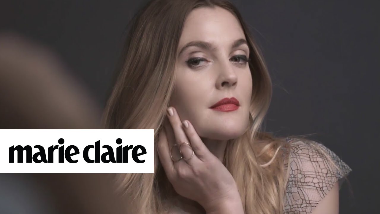 Drew Barrymore Cover Shoot | Behind the Scenes - YouTube