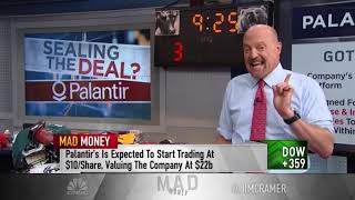 Palantir Stock: Jim Cramer Accuracy Over Past Year