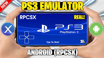NEW 🔥 PS3 EMULATOR FOR ANDROID | RPCSX SETUP/SETTINGS & GAMEPLAY | BEST PS3 EMULATOR FOR ANDROID!