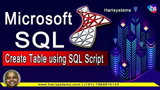 Create table in sql server | SQL Tutorial | SQL for beginners | Sekharmetla | Harisystems