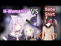 【Eng】Lewd Shion and Okayu team up as H-womans