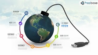 Connected World - Prezi Template