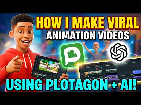 How to Make Grounded Animation Videos like KING'S STUDIO style using Plotagon + AI.. Full Breakdown