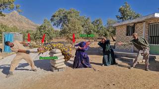 The husband and first wife's action against the attacks of the second wife