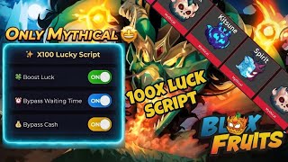 [🐲 BEST] Blox Fruits X100 Luck Script - Haru Hub V5 | FREE DRAGON | KEYLESS