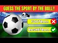 Guess The Sport Name By The Ball | Sport Quiz.