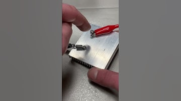 1-Way Nitinol Extension Springs | SMA Shape Memory Alloys #electronics #engineering #cool #shorts