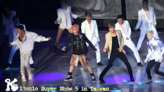 130810 Super Show 5 in Taiwan - So Cold
