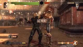 Mortal Kombat 9 - Jax and Sonya (Tag Ladder) [Expert] No Matches/Rounds Lost