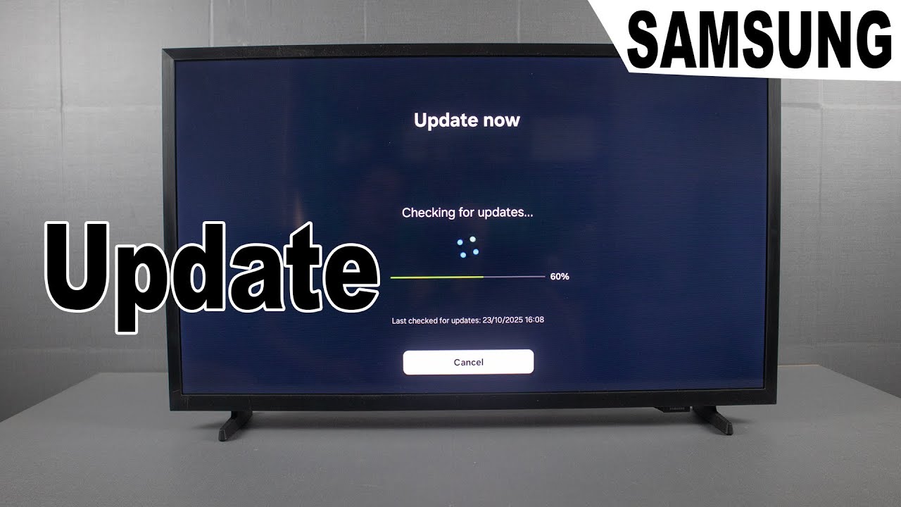How to Check for System Software Update on SAMSUNG Smart TV 2025 - YouTube