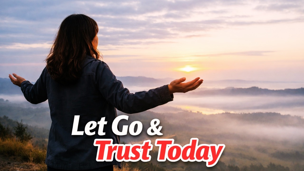 Перестаньте беспокоиться о завтрашнем дне. Мощная утренняя молитва, чтобы довериться Богу сегодня.