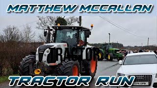 Matthew McCallan Tractor Run