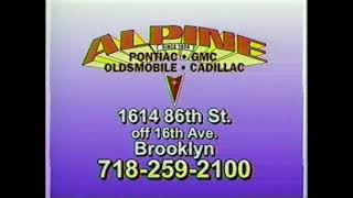 Alpine GMC Brooklyn 1999 Pebble Beach TV Commercial 1614 86th St., Brooklyn, NY