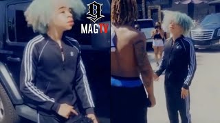 T.I.'s Son King Confronts Follower In Parking Lot! 😳