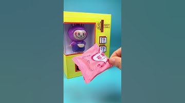 Manual DIY Labubu Dolls Vending Machine#diy #craft #handmade