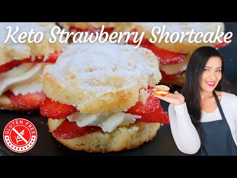 Keto Strawberry Shortcake  | Gluten Free