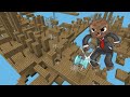 Minecraft SHAFT PVP w/ THE PACK VS THE SQUAD