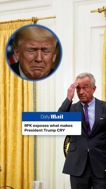 RFK Jr. exposes what makes President Trump cry