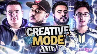 PREMIÈRE PARTIE DE L'ESCAPE EN MODE CREATIF AVEC KEOLYS & VATO !