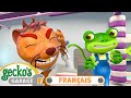 Le lavage de Weasel tourne mal | ｜Le Garage de Gecko｜Camions pour enfants