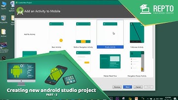 REPTO - Android App Development | Creating new android studio project2 Tutorial | Sabbir Ahmed Khan
