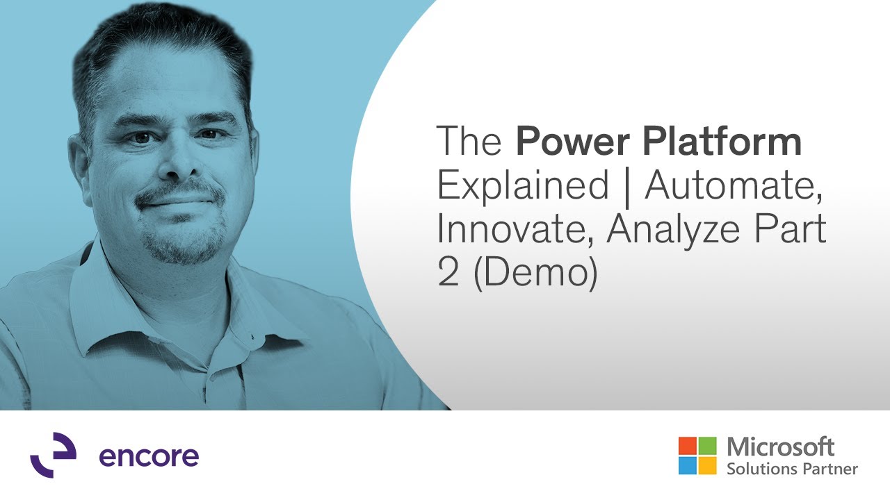 The Power Platform Explained | Automate, Innovate, Analyze Part 2 (Demo ...
