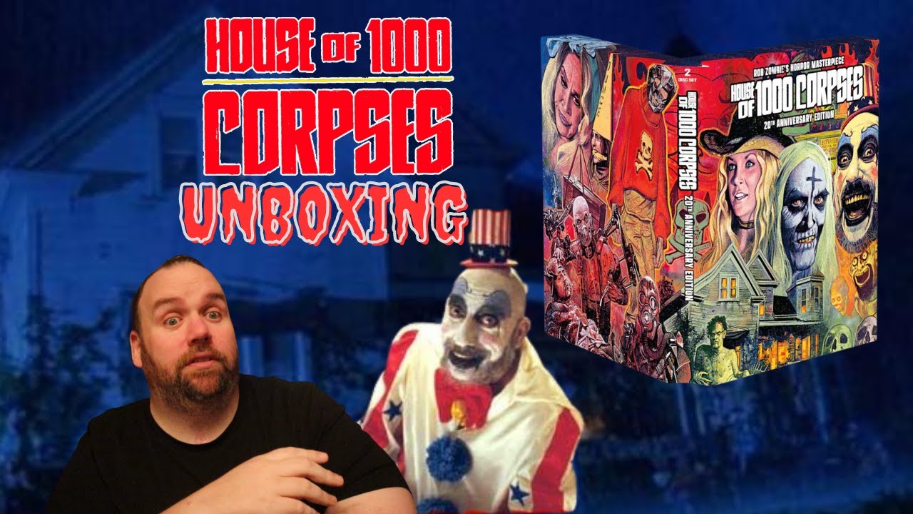House of 1000 Corpses 20th Anniversary Edition Unboxing YouTube