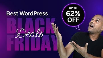 Best WordPress Black Friday Deals of 2025 (Up to 62% OFF)