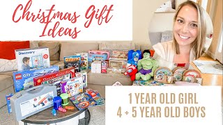 BLACK FRIDAY DEALS | WHAT I GOT MY KIDS FOR CHRISTMAS | GIFT IDEAS FOR 1 YO GIRL & 4 + 5 YO BOYS by The Modern Juggle 5,994 views 2 years ago 14 minutes, 34 seconds