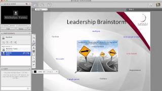BlackBoard Collaborate Student Introduction to Tools sidebar