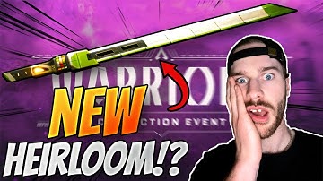 NEW Apex Legends Warriors Event Trailer Reaction!