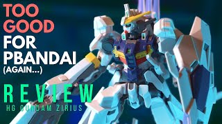 This lovechild of IBO and 00 is AMAZING | HG Gundam Zirius REVIEW | Mobile Suit Gundam Eight