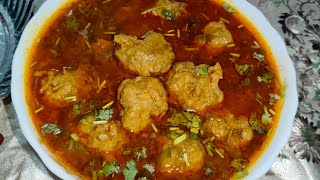 mutton kofte ka salan recipe